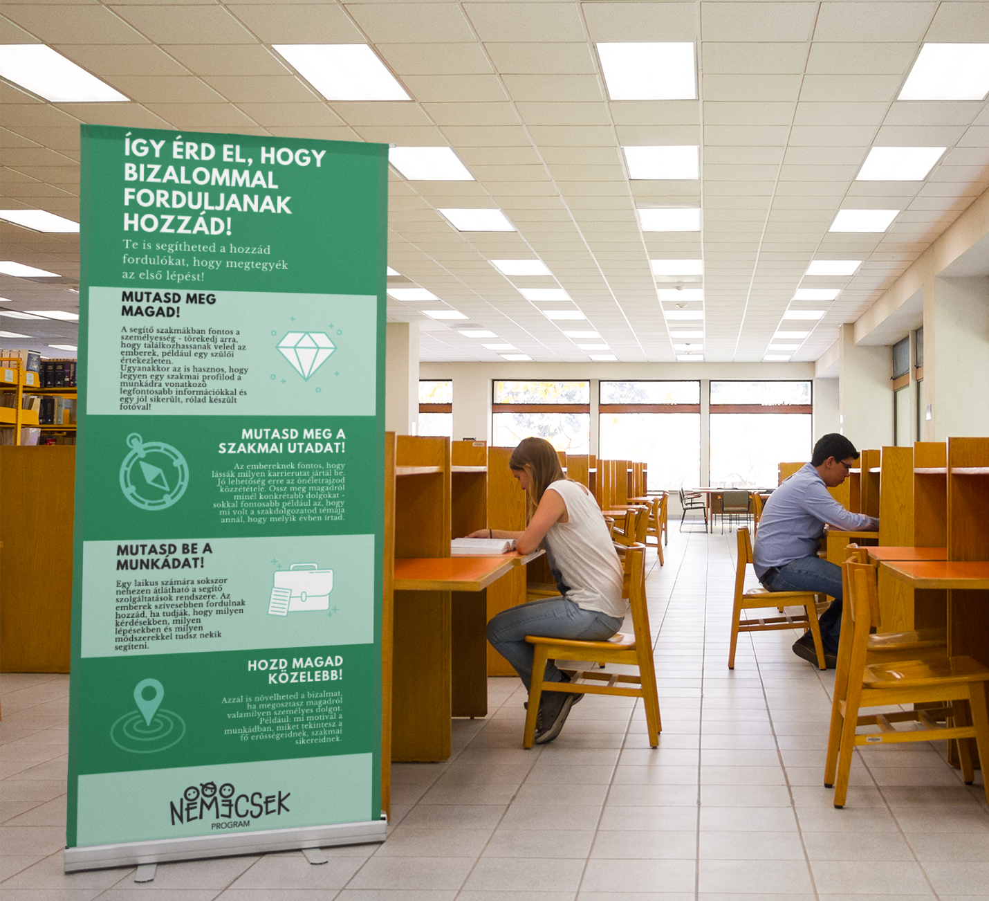 Így érd el, hogy bizalommal forduljanak hozzád! - plakát